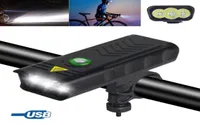 Bike Lights Bright Front Bicycle Lamp USB Rechargeable Light 2 3 5 LED Handlebar Cycling Torch For Safety Night7915639