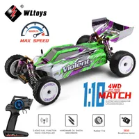 Wltoys 104002 Auto RC 2,4G a quattro ruote motrici Off-Road Racing 3650 Brushless 60 km/h Chassis Electric Drift Auto ad alta velocità Electric