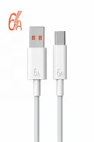 6A Super Fast Charge 66W USB C Charging Cable is for SamsungHuaweiXiaomiMacBookMateBook Type C Data Cable5528128
