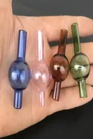 Smoke Thermal Bubble Glass Carb Cap for Banger Solid Color Rotation Dome Gass Bongs Water Pipes Dab Oil Rigs Thermal Quartz Nails8230180