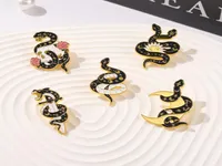 Vintage Black Snake Men Brooches Pin for Women Fashion Dress Coat Shirt Demin Metal Funny Brooch Pins Badges Backpack Gift Jewelry5057944