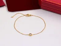Luxury Fashion chain bracelet Designer Jewelry party diamond pendant Rose Gold Bracelets for women fancy dress jewellery gift5313109