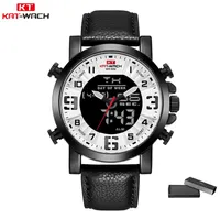Top Brand Watches Men 2020 Leather Band Wristwatch Men Luxury Brand Quartz Watch Clock Chronograph Waterproof Black KT1845186r