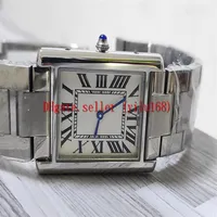 selling luxury Classic Series Women's Fashion Wristwatches White Dial Stainless Steel High Quality 28mm quartz Ladies Wom311u