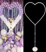 Party Decoration Wedding Balloon Stand Ballons Column Bracket Road Leading Heart Shaped Sky Circle Decor Accessories Holder5092683