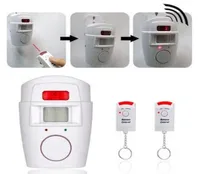 Alarm Systems Sensitive Wireless Motion Sensor Security Detector Indoor And Outdoor System Home Garage With Remote Control6088444