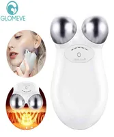 NXY Face Care Devices Ems Face Lifting Microcurrent Roller Facial Massager Anti Wrinkle Aging Massage Micro Current Slimming Machi9358222