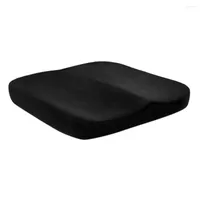 Car Seat Covers Automobiles Cushion Pad Memory Foam Mat For Auto Office Chair Back Sciatica Pain Relief