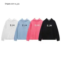 Winter Autumn Mens Hoodies Sweatshirts designer hoodie Women Couple High Street Fashion Printed Tops Casual Loose Hooded Pure Cotton Sweaters Clothing