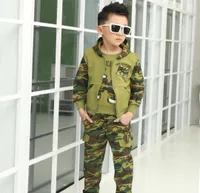 Clothing Sets Boys Three Pieces 3 10 Age Spring Autumn Tracksuit Kids Clothes 8ST032Clothing3277883