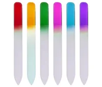 NAD016 Fashion glass Nail File Buffing Grit Sand For Nail Art Beauty Makeup Tool Durable Crystal Glass File Manicure Nail Art Tool9017827