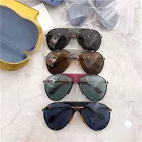 Designer Men's and Women's Beach Couple Sunglasses 20% Off version ins fashion trend pilot driving toad gg0740Kajia
