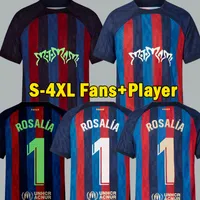 Lewandowski Rosalia Motomami Maillots de football 22 23 Camisetas de ANSU FATI Limited Edition Raphinha Kounde GAVI Barcelone à barcelone