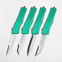 New Style MT Automatic Knife CT Multi Functional Knife Tech Double Action Tactical Tool Aluminum Handle Outdoor Camping Survival P339o