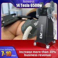 Más vendida Neo Emsslim Neo Nova 13 Tesla, 6000W High Power 4 Neo maneja que funcionan simultáneamente Emszero Machine