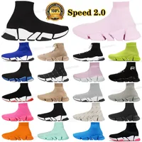 balenciaga balenciaca balanciaga designer sock sports speed 2.0 trainers trainer luxury women men 2021 runners shoes trainer sneakers hommes femme  femmes baskets  chaussures