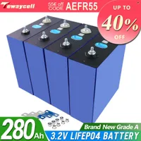 NEW 280Ah 240Ah 200Ah lifepo4 12V 24V 48V Grade A Rechargeable battery pack 3.2V Lithium Iron Phosphate Prismatic Solar TAX FREE