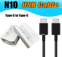1m 3FT USB TypeC to Type C Cable c to c Fast Charge for Samsung Galaxy s10 note 10 Plus Support PD 2A Quick Charge cords shi4656493