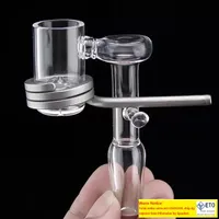 Volcanic Core Electric Domeless Quartz Banger Nail Smoking Accessories for 20mm Heating Coil with 9mm Hollw Bottom for Glass Water Bongs