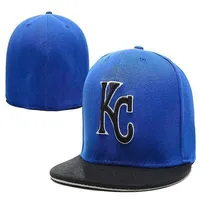 Top Royals KC letter Baseball caps swag style brand for men hip hop cap women rap gorras bone Fitted Hats339C