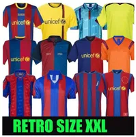 Retro Barcelona soccer jerseys barca 96 97 07 08 09 10 11 XAVI RONALDINHO RONALDO RIVALDO GUARDIOLA Iniesta finals classic maillot de foot 1899 1999 football shirts 66