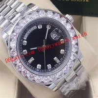 s 13 Styles Luxury Watches 41mm 18K Yellow Gold Bigger Diamond Dial & Bezel 118348 Watch Automatic Fashion Mens Watch Wris2076