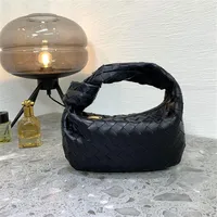 Newarrivals Wallets Designer Cassette Knitted Top Handle Luxurys Bags Handbags Purses Mini Jodie Cloud Hobo Tote Genuine Leather S293t