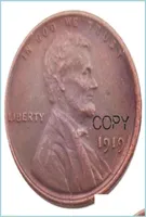 Arts And Crafts Us 1919 PSD Wheat Penny Head One Cent Copper Copy Pendant Accessories Coins Drop Delivery 2022 Home Garden Arts 1880455