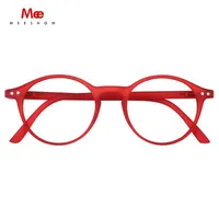 Sonnenbrille Meeshow Reading Brille Frauen Herren Retro Glasse transparent Mode Brille Lesebrillen Europa Stylish für den Mann