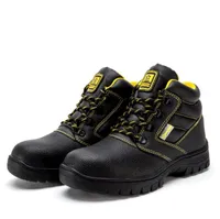 하이 탑 안전 부츠 강철 발가락 방지 방지 방지 방지 방수 용접 용접 통기성 캐주얼 패션 노동 보험 신발