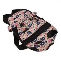 Dog Car Seat Covers Pet Canvas Outdoor Backpack Chest Pack Carrier Legs Out Front Style Shoulder Bag
