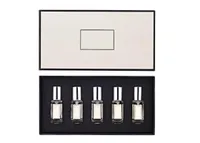 In Stock Fashion Cologne 5 pcs set for men portable Fragrance kits long lasting gentleman perfume sets top smell 9 ml 58117263