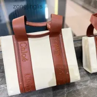 Woody Hands outlet Tote Totes Chioe Bag Large Bags Cloe Large Size Designer 34 27 Small 26 20 Star Fashion Handbag Shoulder Leather Canvas Shopping RP9Z