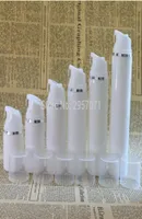 100ml 150ml Plastic Airless Pump Bottles Silver Line Maquiagem Liquid Makeup Empty Cosmetic Containers 100pcs2061784