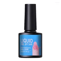 Nail Gel 10ml Anti-freezing Peel Off Art Latex Cuticle Guard Pink Protector Polish Manicure