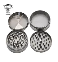 HORNET Zinc Alloy 60MM 4 Layer Smoking Tobacco Grinder Spice Mill Crusher CNC Herb Grinder Cigarette Accessories Whole5510116