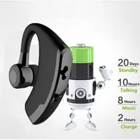 V9 headphone Ear Hanging Wireless CSR Business Driving Bluetooth Earphone Stereo Voice