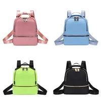2021 LU Backpack Yoga Backpacks Travel Outdoor Women's Sports Bags Multi Purpose Satchel Shoulder Bag Messenger 4 Colors volu3082