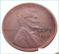 Arts And Crafts Us 1919 PSD Wheat Penny Head One Cent Copper Copy Pendant Accessories Coins Drop Delivery 2022 Home Garden Arts 1770680