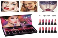 Cosmetic Matte Lipstick Waterproof Nutritious Velvet Lip Stick Red Tint Nude Batom Makeup Set Longlasting Waterproof Lip Kit3690884