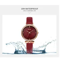 2020 SMAEL brand Woman Watches Luxury Brand SMAEL Quartz Wristwatches for Female Rose gold Ladies Watch Waterproof 1907252U