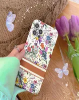Floral Print Luxury Designer Phone Cases For IPhone 14 Pro Max 12 13 7 8 Plus Classic Letter Fashion Brand Colorful Phones Case5993456