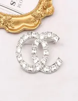 Famous Design Brooches Gold G Brand Luxurys Desinger Brooch Women Rhinestone Pearl Letter Brooches Suit Pin Fashion Jewelry Clothi8676376