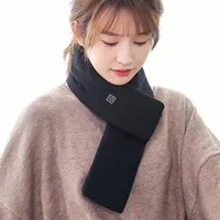 Unisex Rechargeable Heated Scarf Winter Fever Scarf Heated Scarf USB Neck Wrap with Power bank 80 cm Length3056