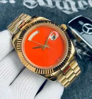 2023 패션 럭셔리 남성 기계 자동 기계식 시계 스테인리스 스틸 접이식 버클 스포츠 시계 날짜 손목 시계
