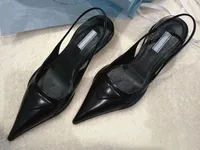 Sandales Triangle sexy Gauze Rhingestone décoratif calico dames chaussures de robe de luxe Designer lisse en cuir talon bas talon élégant talons bas