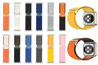 Sport Red Alpine Loop Metal Strap for Apple Watch Band 49mm 45 41 44 40 Nylon Bracelet iwatch series Ultra 8 7 SE 6 5 4 3 Watch7402056