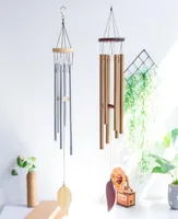 Outdoor Living Wind Chimes Yard Garden Tubes Bells Copper Antique Wind chime Wall Hanging Home Decor Decoration 6 Tube Windchime C1580763