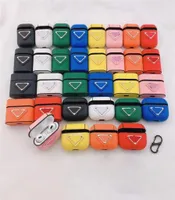 PC010 Fashion Luxury Earphone Charging Box Cases Protective Case Universal for Air Gen 23 7 Colors 2Shapes1556678