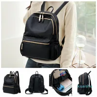 Fashion New Women Girls Anti theft Waterproof Mini Oxford Backpack Rucksack School Bag Travel Bagpack Double Shoulder Bags Black244Z